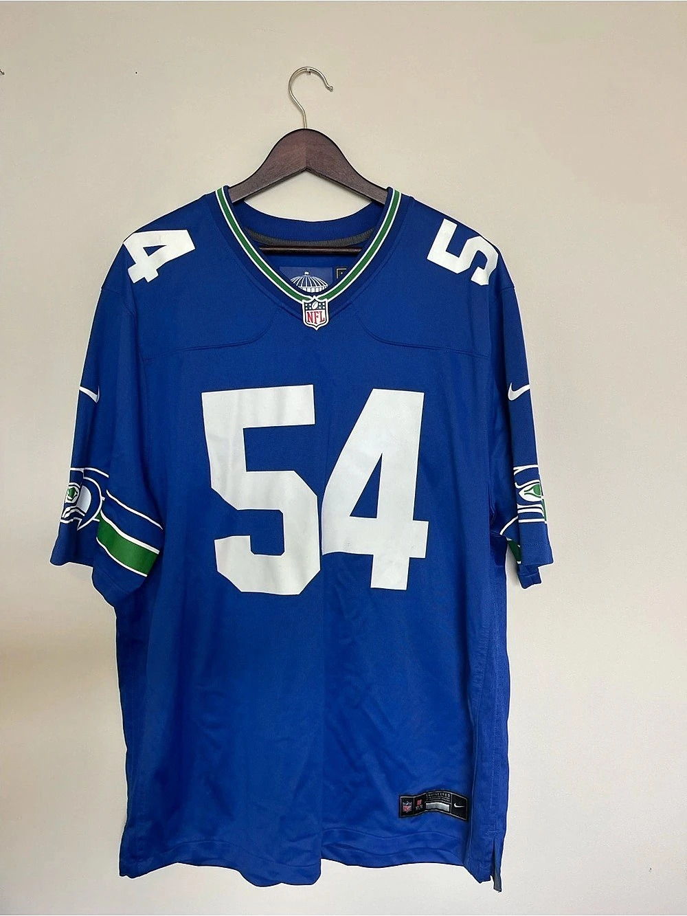 Nike NFL Seattle Seahawks Throwback Bobby Wagner #54 Jersey XL Like New